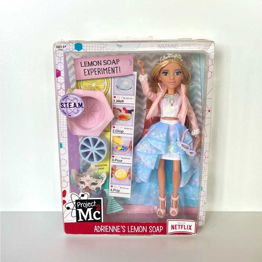 Project MC2 Adrienne’s Lemon Soap Experiment Doll